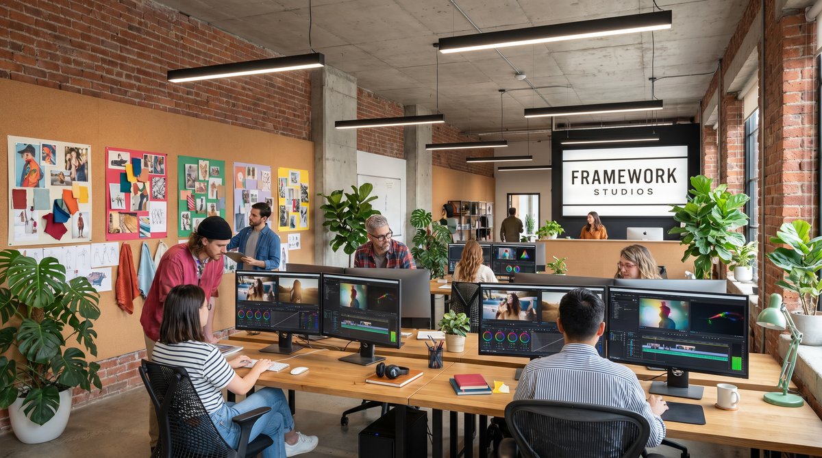 每日看料公司办公环境